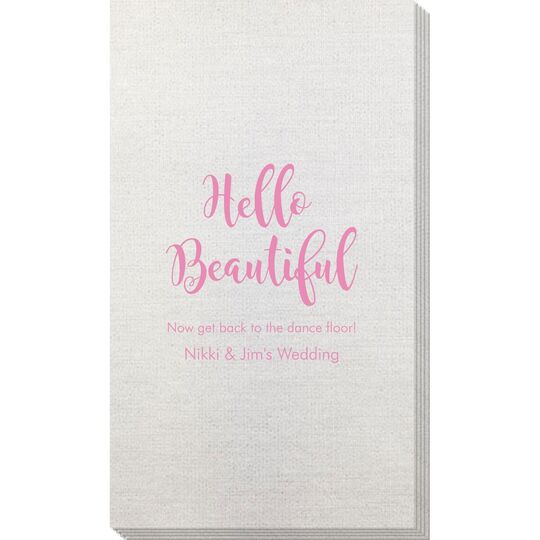 Hello Beautiful Bamboo Luxe Guest Towels
